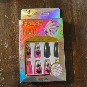 Tropical False Nails